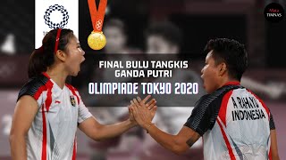 Momen Greysia Poli dan Apriyani Rahayu | Hasil Pertandingan Final Badminton Olimpiade Tokyo 2020