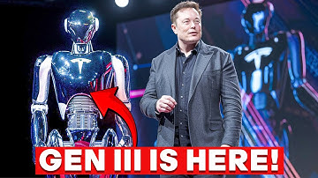 5 MINS AGO! Elon Musk ANNOUNCES New Tesla Bot - Optimus Gen 3