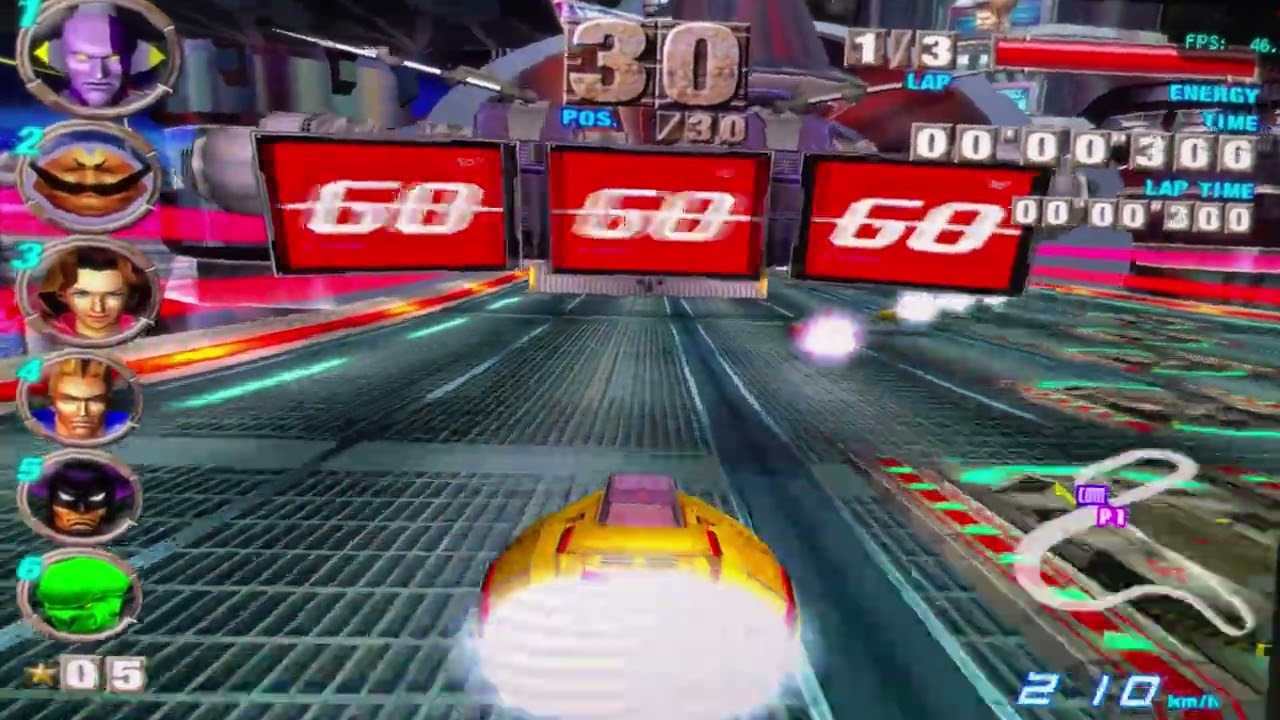 F-Zero GX - Demo live on Retroid pocket flip 2