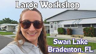 Swan Lake Home #5 | Large Workshop and Roomy Between Homes | Bradenton, FL