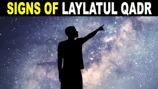 HUGE SIGNS OF LAYLATUL QADR