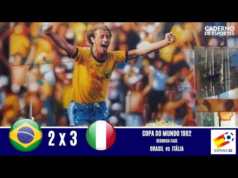 JOGO COMPLETO - Brasil 2 x 3 Itália - Copa do Mundo FIFA 1982, JOGOS PARA  SEMPRE Brasil 2 x 3 Itália, Jogo completo, Copa do Mundo FIFA 1982