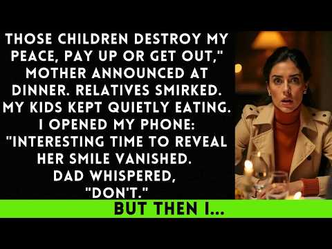 Mother Said “Your Kids Are Too Noisy—Pay Rent Or Leave ” The Family Agreed