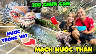 Dẫn Mẹ Bầu Đi Miếu Mạch Nước Ngầm Hóc Môn | Nước Tự Phun Hơn 200 Năm Qua - Thạc Đức Vlog