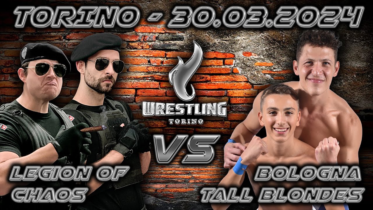 Legion of Chaos vs Bologna Tall Blondes Wrestling Torino 30.03.2024
