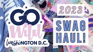 Go Wild 2023 Washington D.C. Swag! Sponsors, Tablemate Gifts, Swaps, Etc. Planner Supply Haul