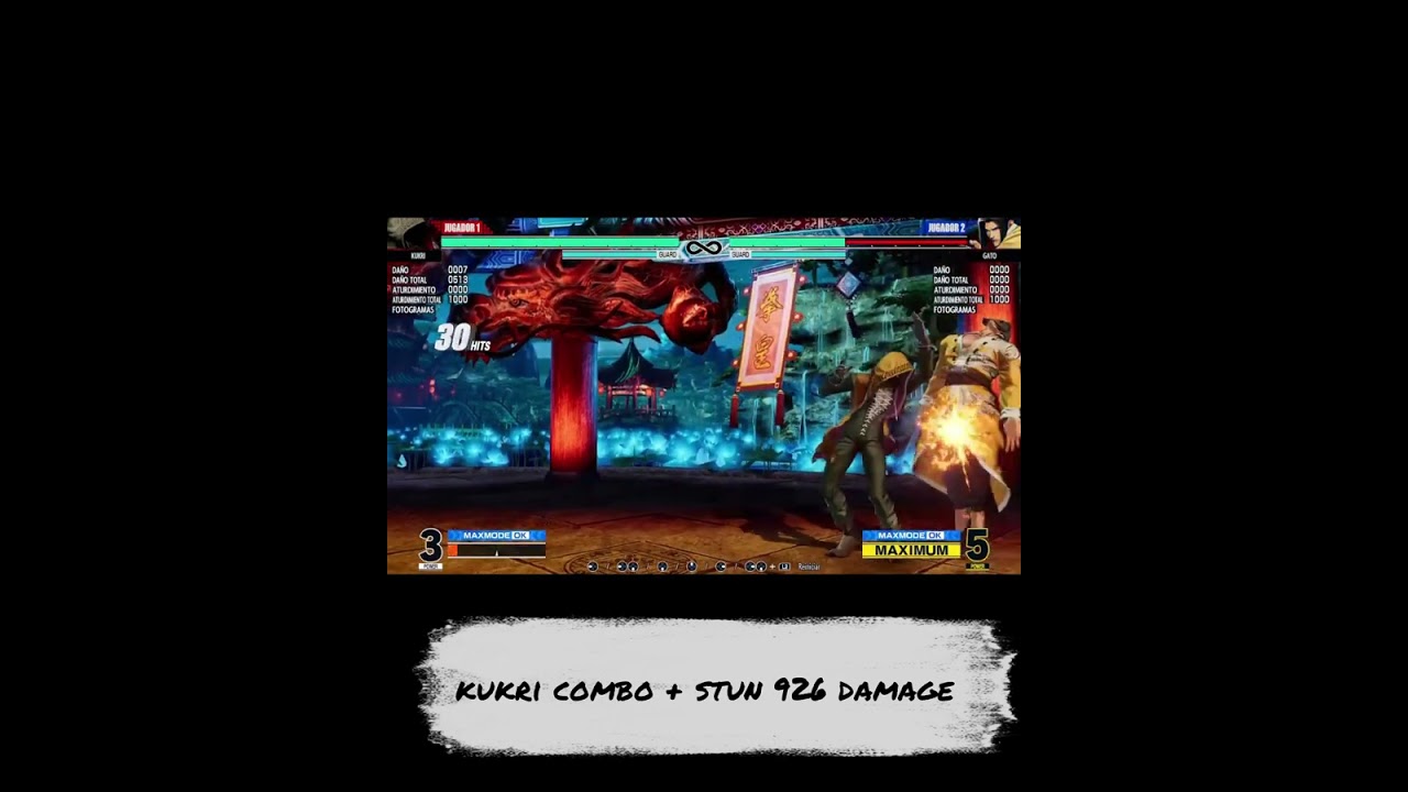 KUKRI COMOBO + STUN  926 DAMAGE  