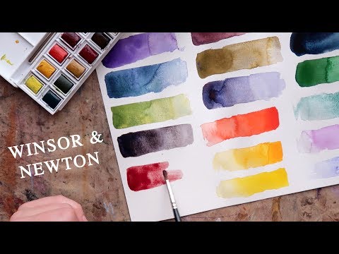 Большой обзор акварели Winsor&Newton