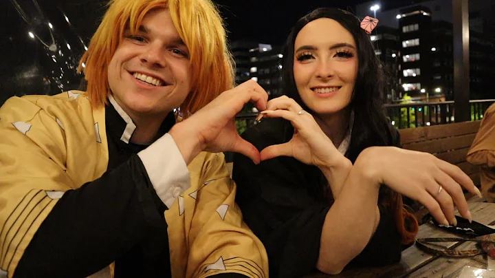 Demon Slayer DOUBLE DATE???  (Mugen Train Premiere Cosplay Vlog) - DayDayNews
