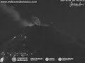 Impresionante #Popocatépetl a las 5:48am del 6 de enero 2023