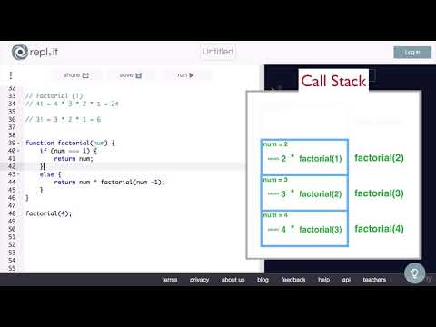 039 Introduction to Recursion & the Call Stack