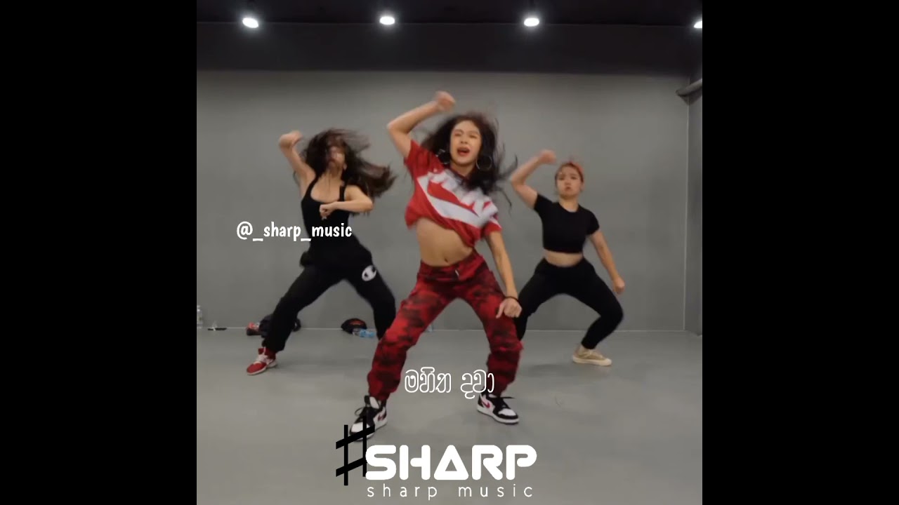 Hitha Matha (හිතා මතා) || Raveen Tharuka || Sharp Music Lyrics Dance Video