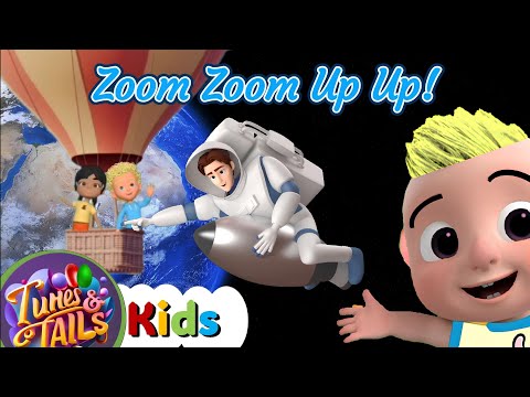 😀🚀🎈 Zoom Zoom, Up Up! | Rocket, Space and Air Adventures 🎈🚀😀 | Children's Songs and Nursery Rhymes