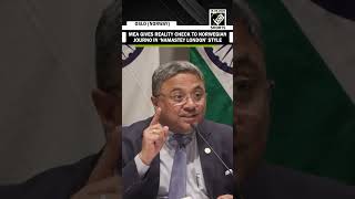 Must Watch Video! MEA gives reality check to Norwegian Journalist in ‘Namastay London’ style