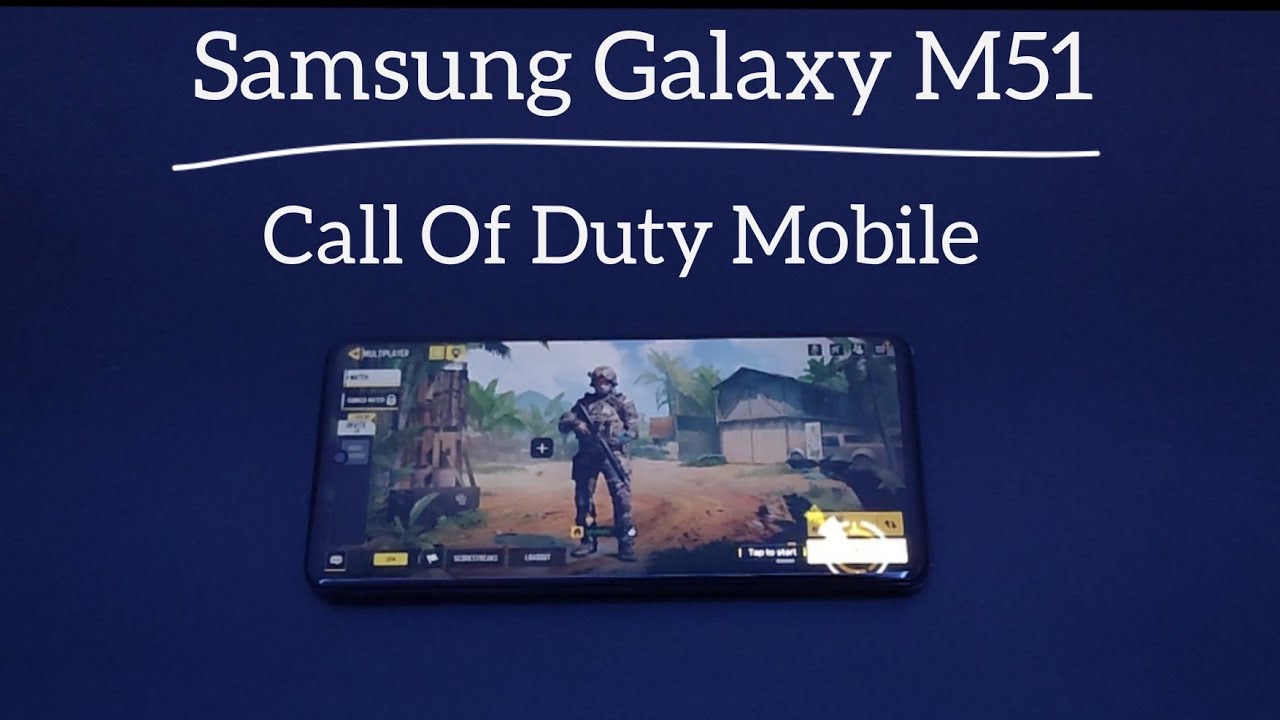 Samsung Galaxy M51 : Call Of Duty Mobile - YouTube