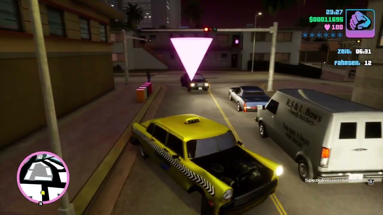 GTA Vice City Taxi Mission Folge 2 YouTube 