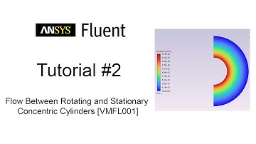 Ansys Fluid Dynamics Verification Manual | Flow Between Rotating and Stationary Concentric Cylinders