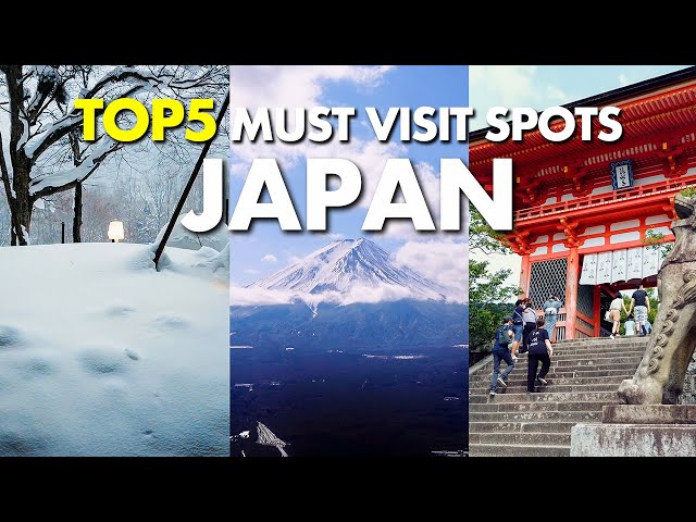 TOP5 MUST VISIT SPOTS IN JAPAN OUTSIDE OF TOKYO: Japan Travel