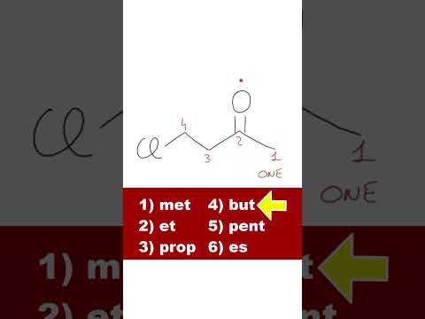 Esercizi Nomenclatura Chetoni in 30 Secondi (Chimica Organica)
