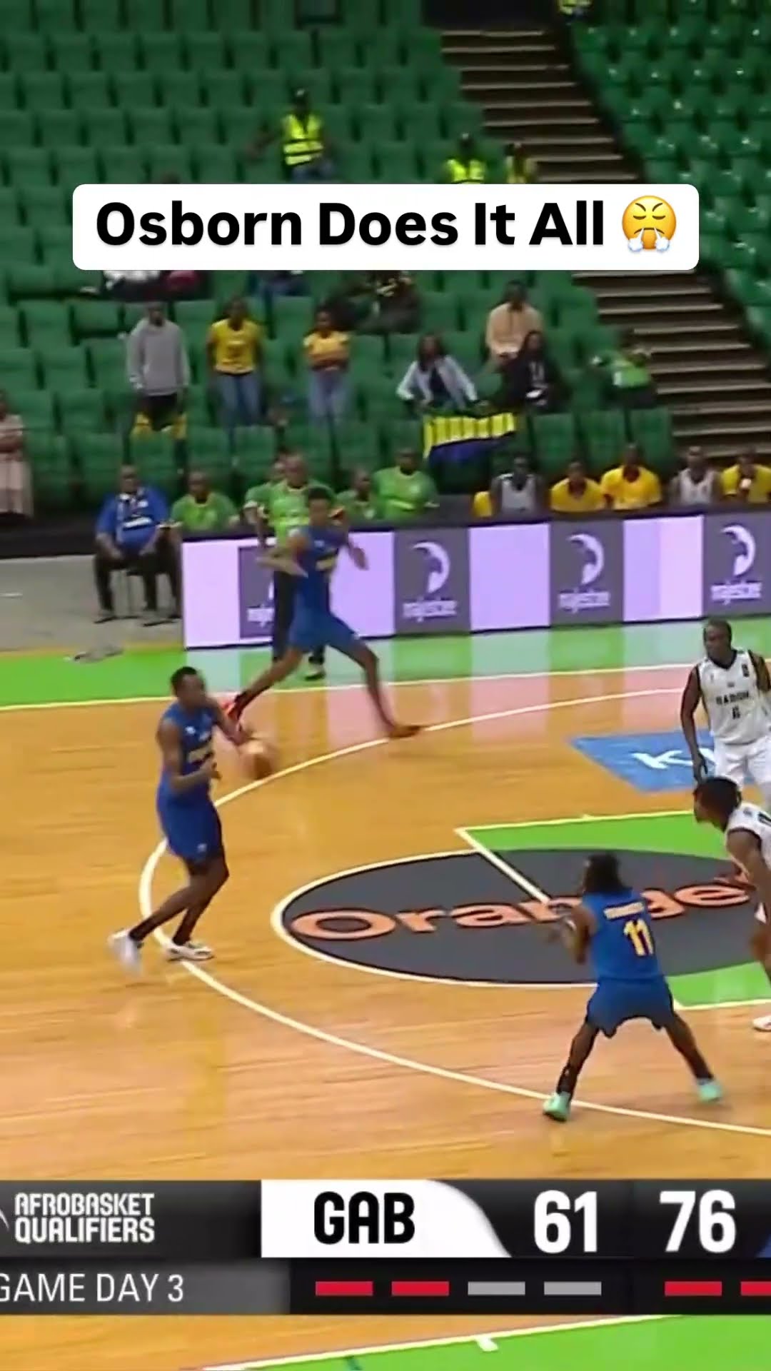 Block to start, alley-oop to finish ?