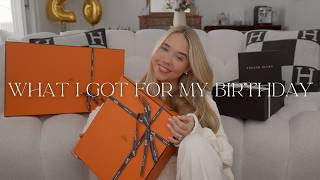 What I got for my 28th birthday 🎂 🤍 Unboxing My Dream (Holy Grail) Birkin 25,  Hermès Shoes & More ✨