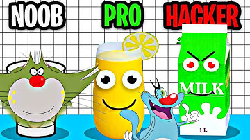 NOOB vs PRO vs HACKER | In Juice Run | With OGGY And JACK | VICKY INDIAN GAMER
