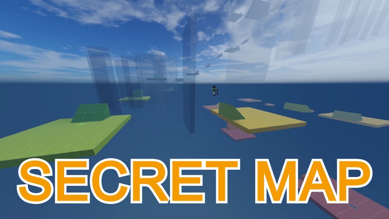 COMPLETING THE NEW SECRET MAP IN ROBLOX EVADE (trimp map) 