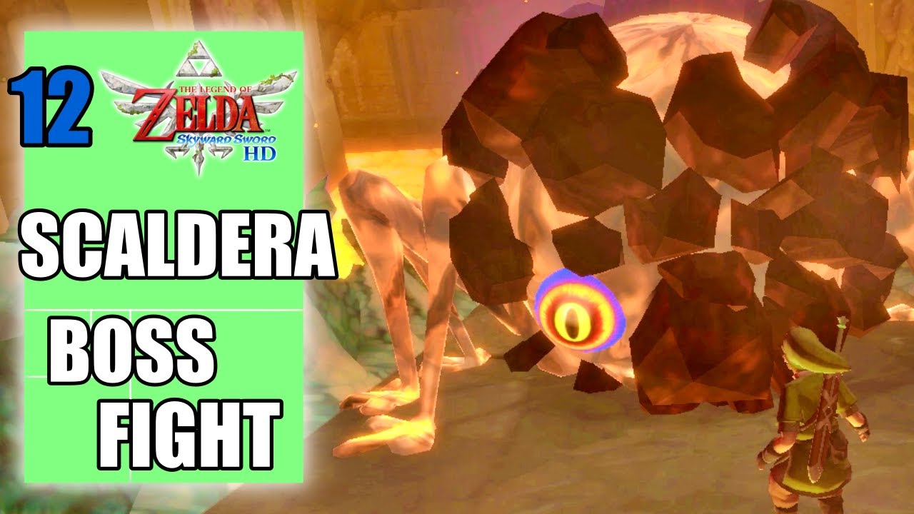 The Legend of Zelda: Skyward Sword HD - Scaldera Earth Temple Boss ...