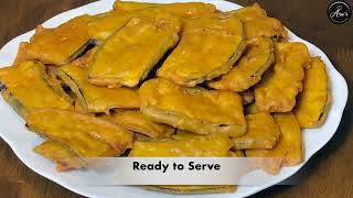 How To Make Crispy Beguni || Ramadan Special - Crispy Beguni Recipe || Eggplant Fry