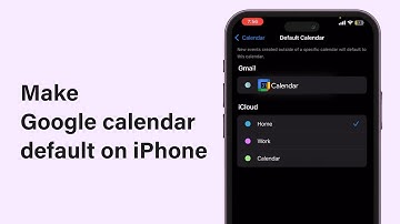 How To Make Google Calendar Default On iPhone 2025 | Set Google Calendar As Your Primary Calendar