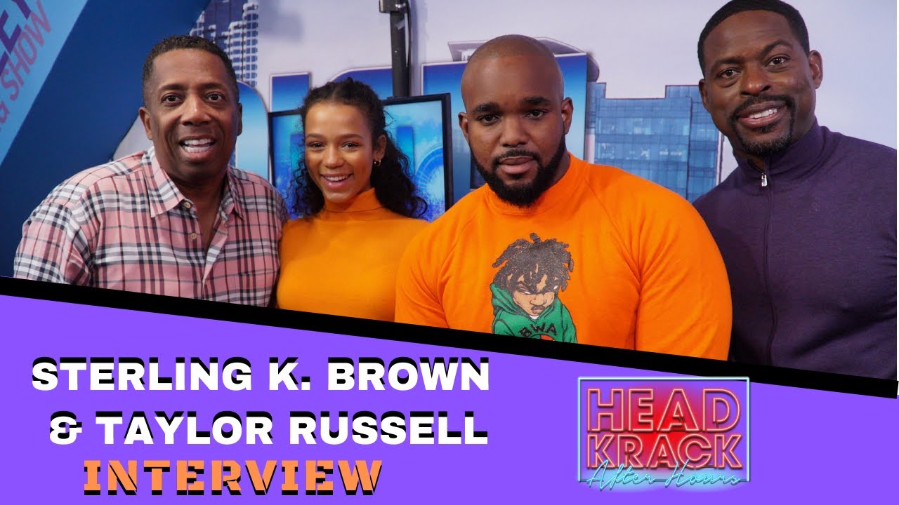 Sterling K Brown Taylor Russell Talk their new movie "Waves"