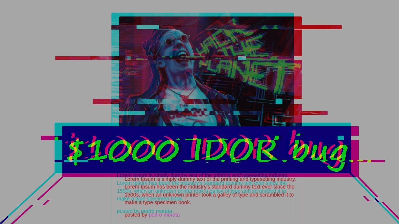 Bug Bounty | A story of a $1000 IDOR bug