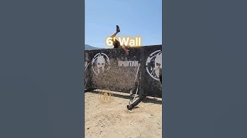 6 ft Wall Easy Techniques for Beginners San Diego Sprint 2023 #spartan #spartanrace #ocr #obstacle