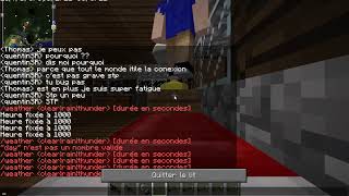 de retour sur minecraft avec orazio