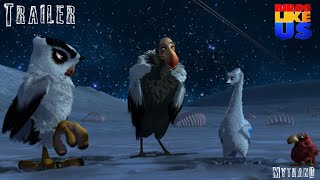BIRDS LIKE US Trailer Animation (2021) Jeremy Irons, Alicia Vikander