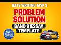 IELTS Writing Task 2 Problem Solution Essay | Band 9 Sample Answer Explained