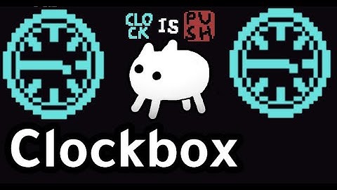 Baba Is You: Custom Level - Clockbox