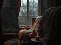 Rain Outside, Warmth Inside ☕🌧️ #relaxingmusic #cozyambience #calm