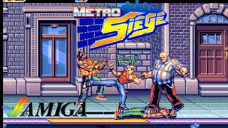 Metro Siege- A New Beat Em Up Game For Amiga