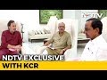 Prannoy roy speaks to kcr on role of regional parties in polls