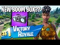 *NEW* Boom Box Item!! (12 Frag Solo Victory) - Fortnite: Battle Royale Gameplay
