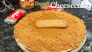 Ultimate NoBake Lotus Biscoff Cheesecake | Easy Recipe & StepbyStep Tutorial