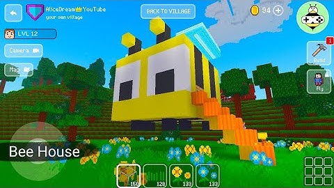 🌳Block Craft 3D Tutorial: Bee House 🐝🏡#12