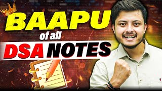 Finally Revealed My DSA Notes But You Should Not Copy Them