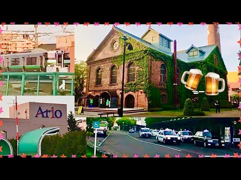 Sapporo Beer Museum, JR Hokkaido train, Ario Sapporo shopping mall 🍺🚈🏤