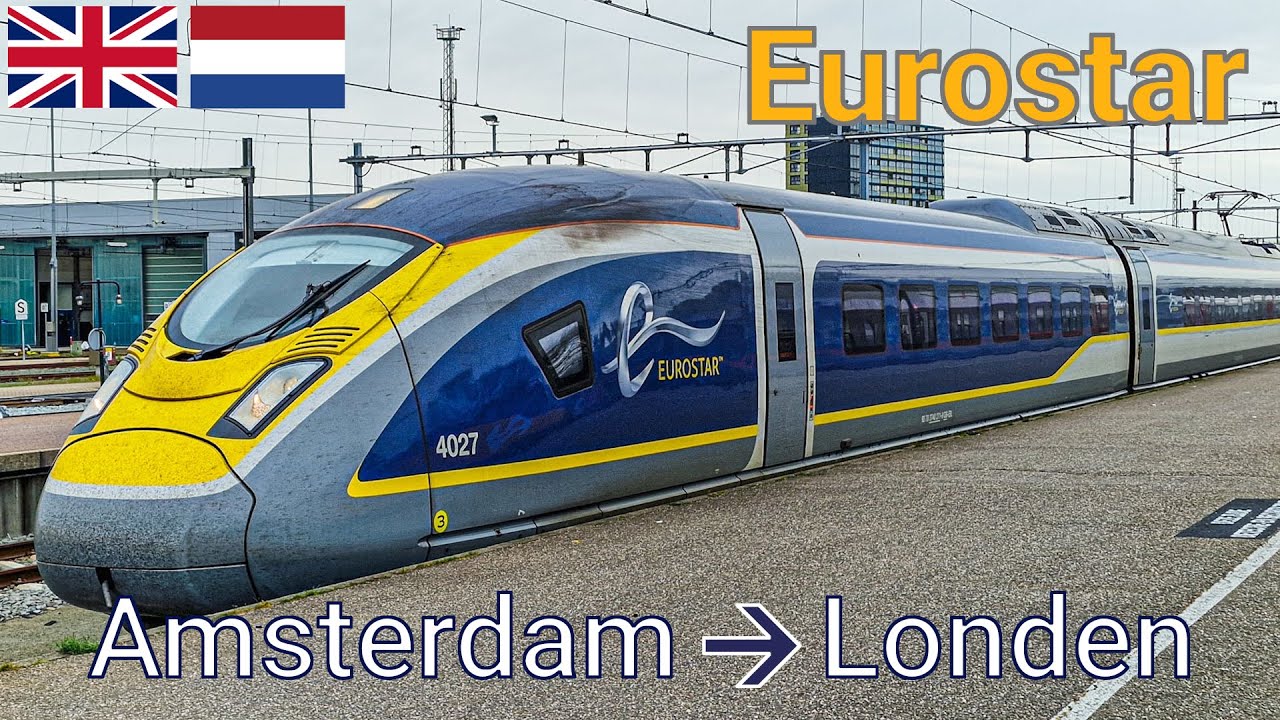 Wissen Minder Pijler Met de EUROSTAR van AMSTERDAM naar LONDEN! #DeGrensOver - YouTube