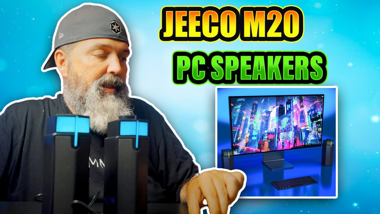 Jeecoo M20 Bluetooth Computer Speakers Best Bang for The Buck? YouTube