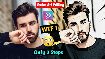 PicsArt Portrait Cartoon Photo Editing Tutorial  2025 | Vector Art Editing | PRANJAL EDITZ