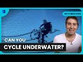 Cycling underwater can it work  mythbusters  science documentary