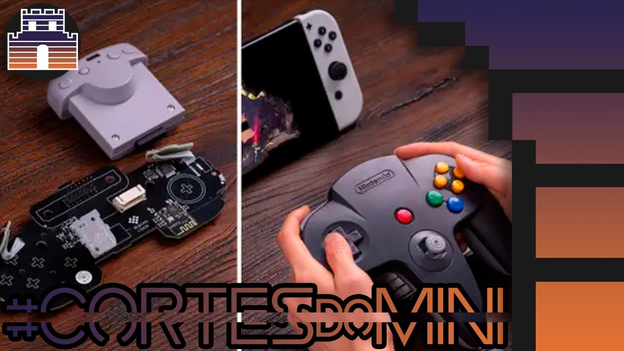 #CORTESDOMINI - 8BITDO LANÇA KIT DIY QUE TRANSFORMA CONTROLE DE N64 ...
